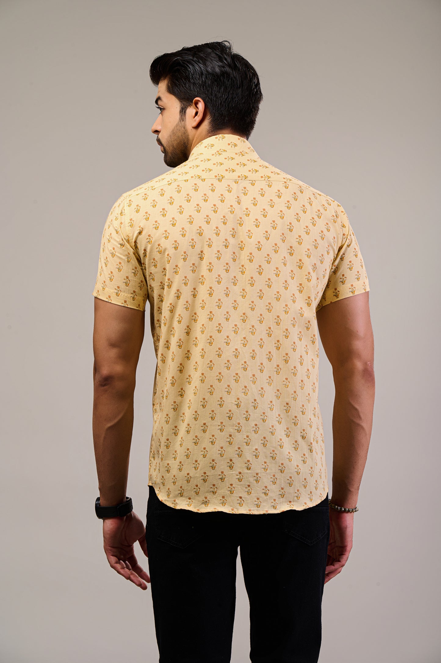Jungle Jive Men’s Half Sleeve Printed Shirt