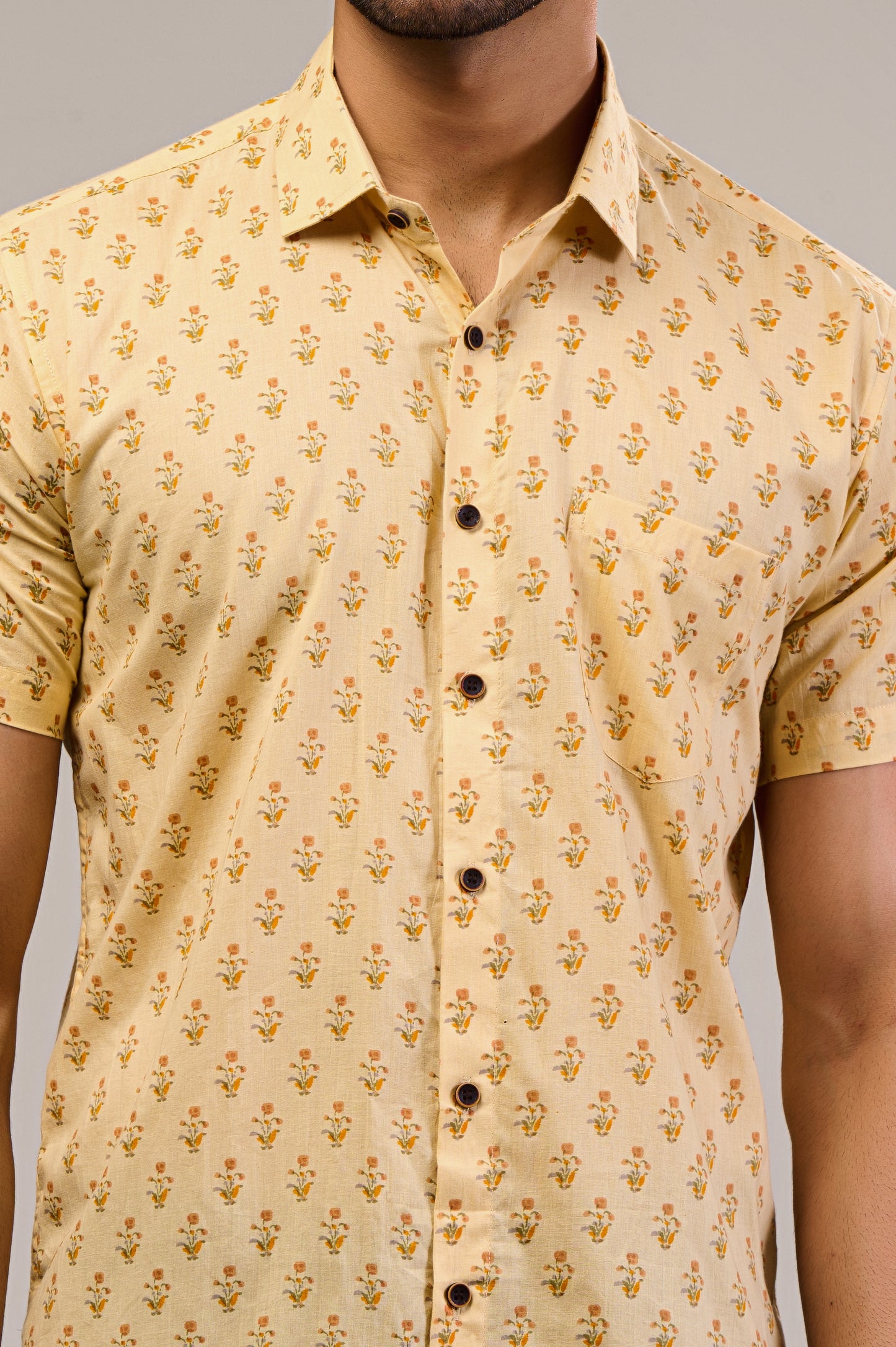 Jungle Jive Men’s Half Sleeve Printed Shirt