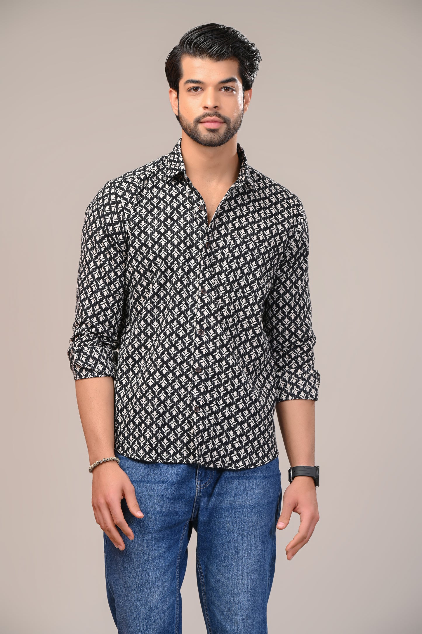 Frost Floral Kaatha Print Full Sleeve Shirt