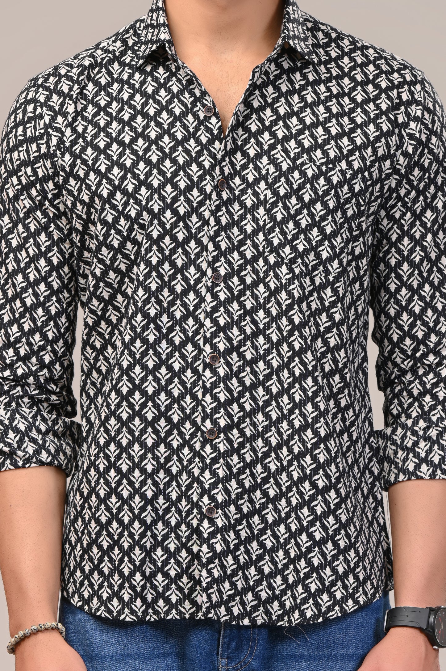 Frost Floral Kaatha Print Full Sleeve Shirt