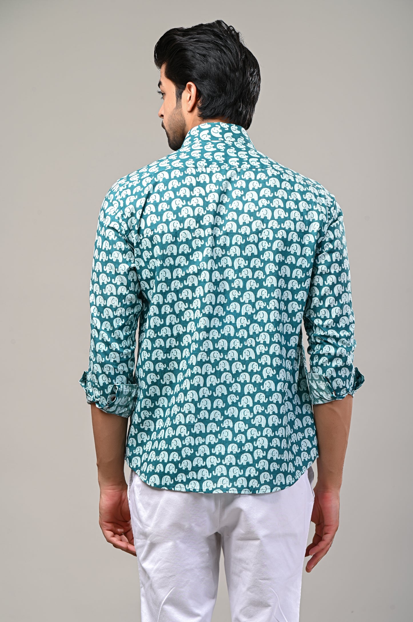 Elephant Parade Printed Full Sleeve Shirt