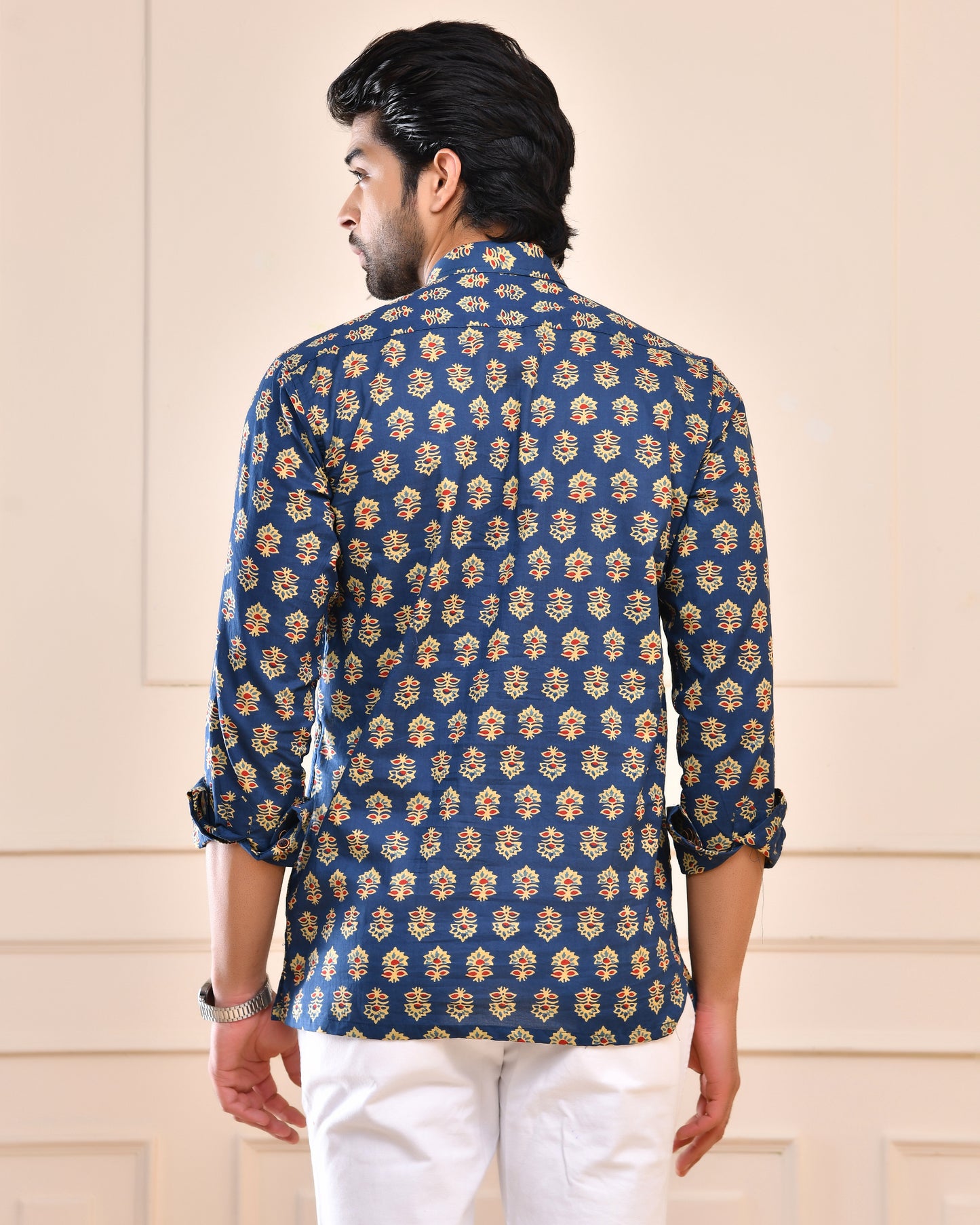 Blue Royale Short Kurta