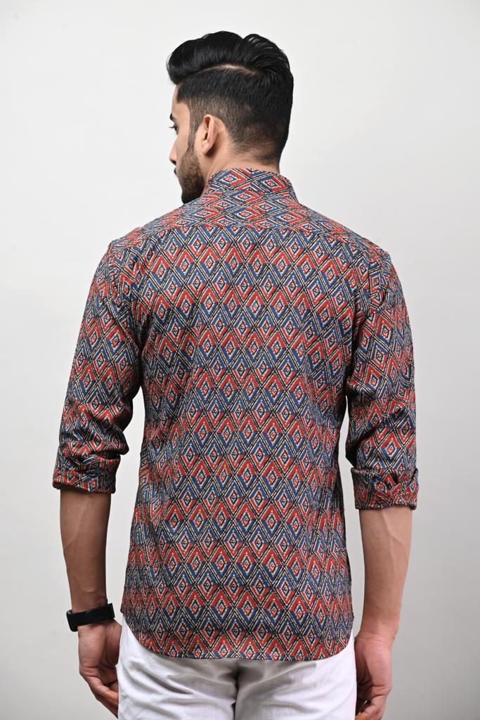 Geo Full Sleeve Shirt