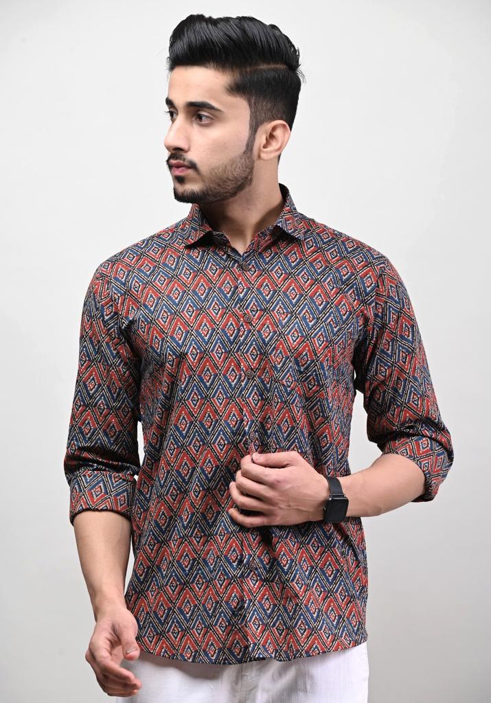 Geo Full Sleeve Shirt