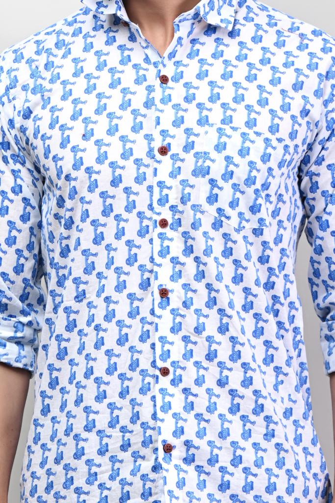 Scoot me Full Sleeve Shirt