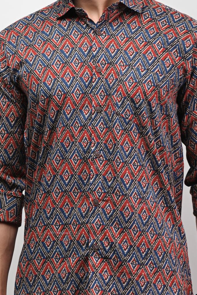 Geo Full Sleeve Shirt