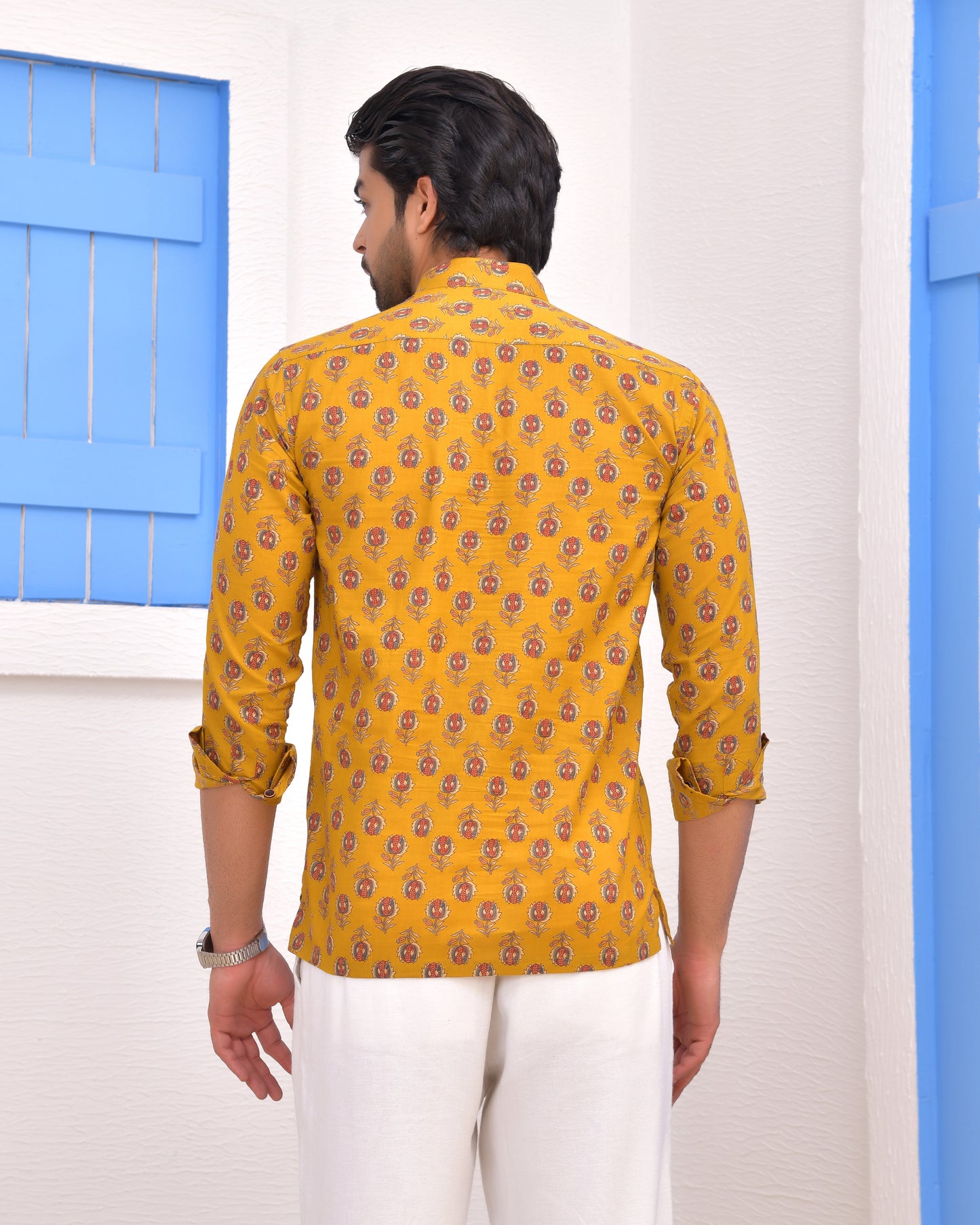 Sunehri Bloom Short Kurta