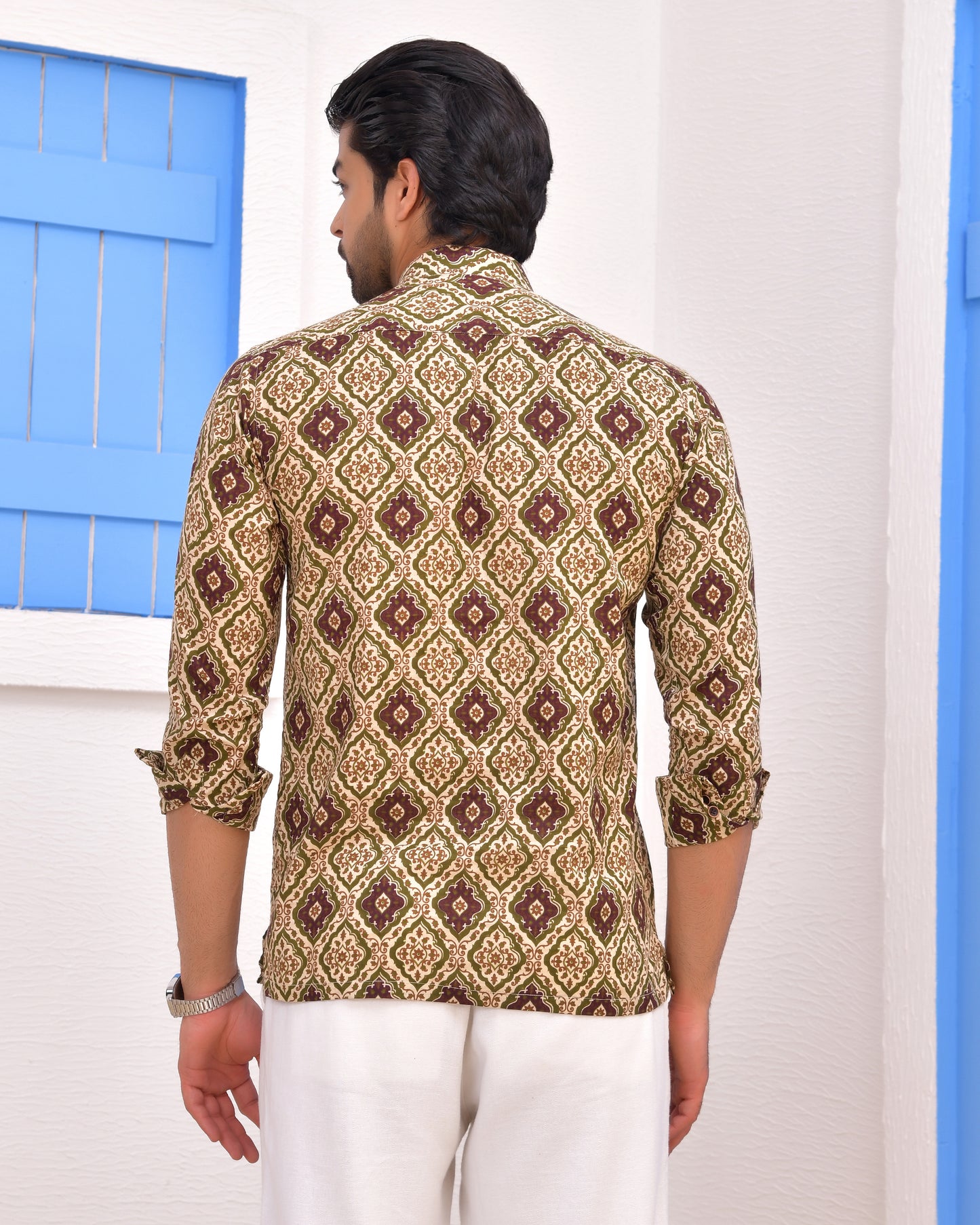 Gulzar Print Short Kurta