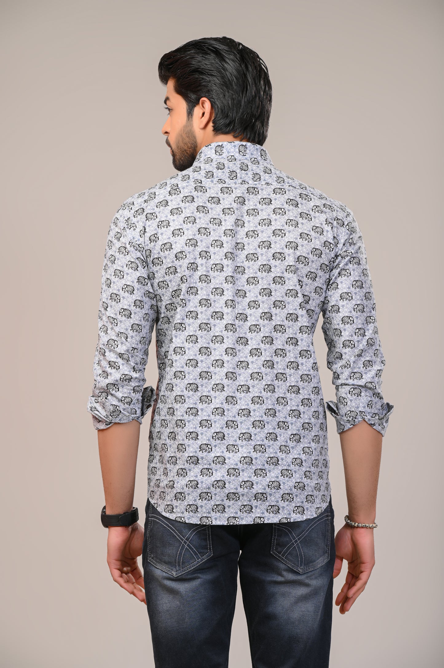 Trunk Treasures Print Full Sleeve Shirt