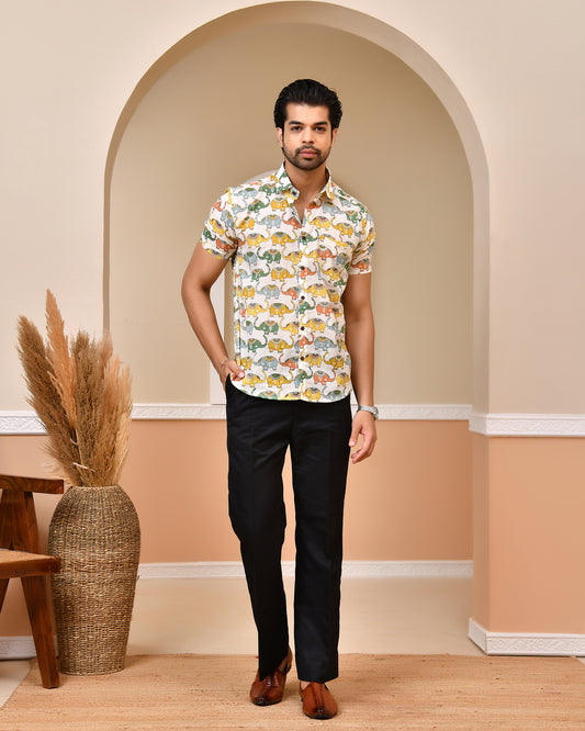 Elephant Royale Half Sleeves Shirt