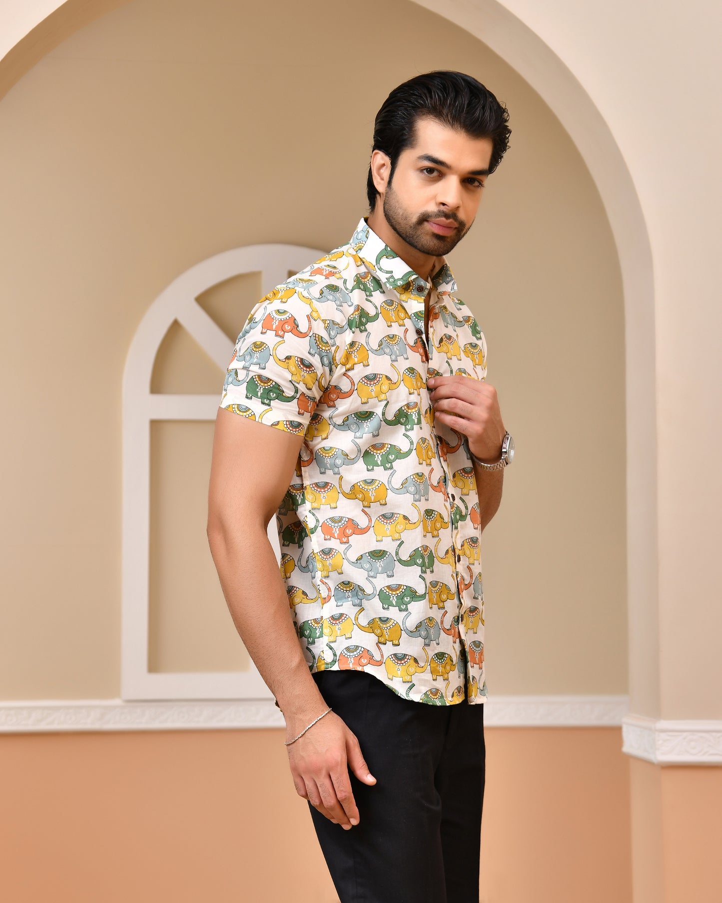 Elephant Royale Half Sleeves Shirt