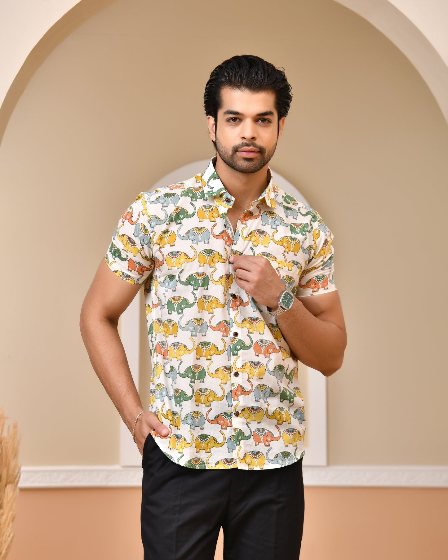 Elephant Royale Half Sleeves Shirt