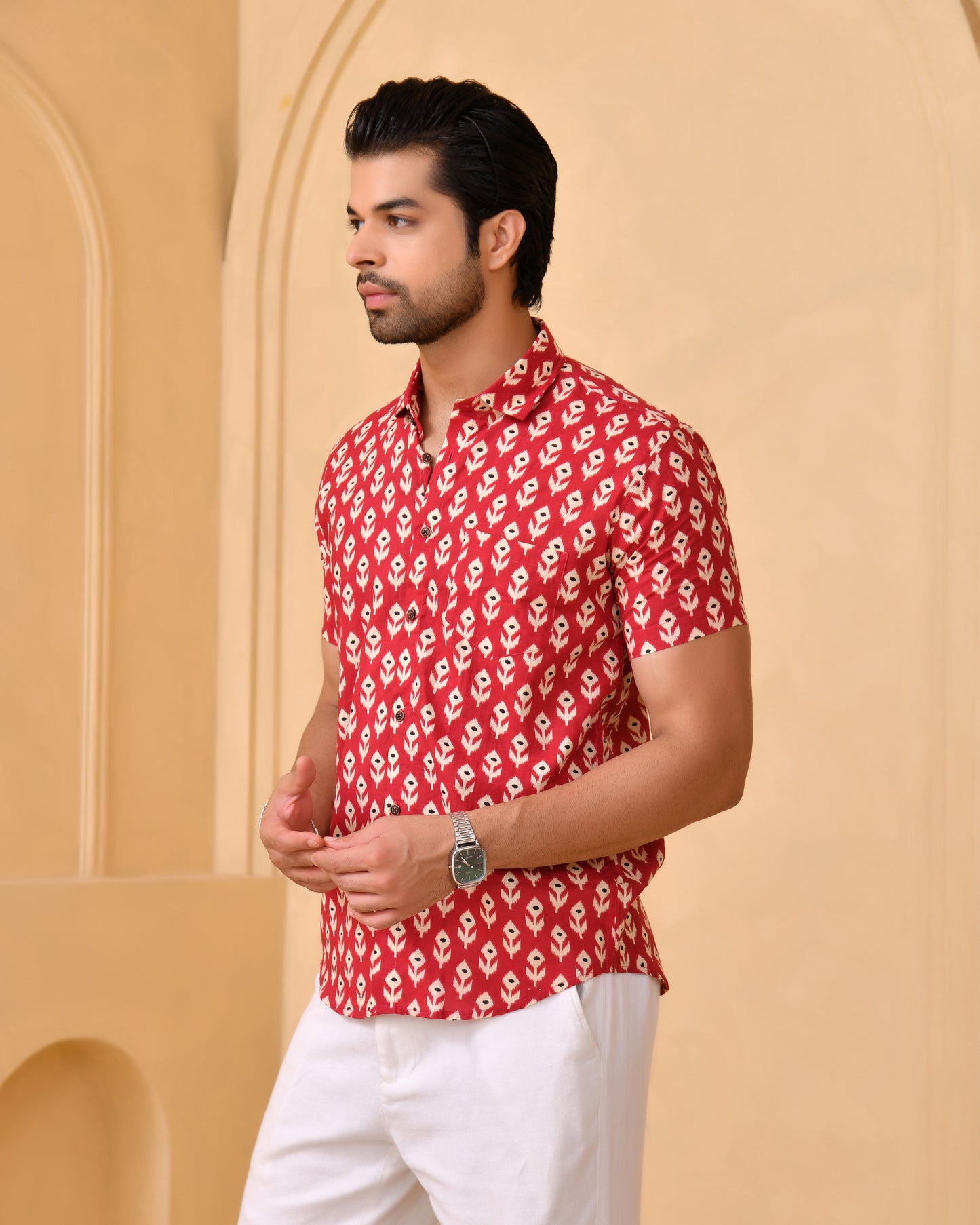 Lal Buti Half Sleeves Shirt