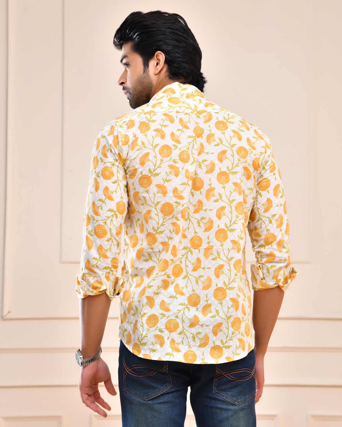 Jaipur Blossom Premium Full Sleeve Shirt
