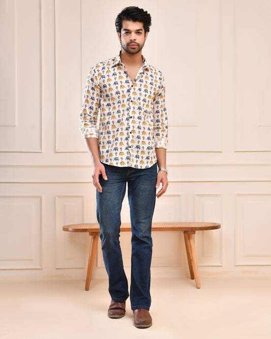 Royal Elephant Heritage Full Sleeve Shirt