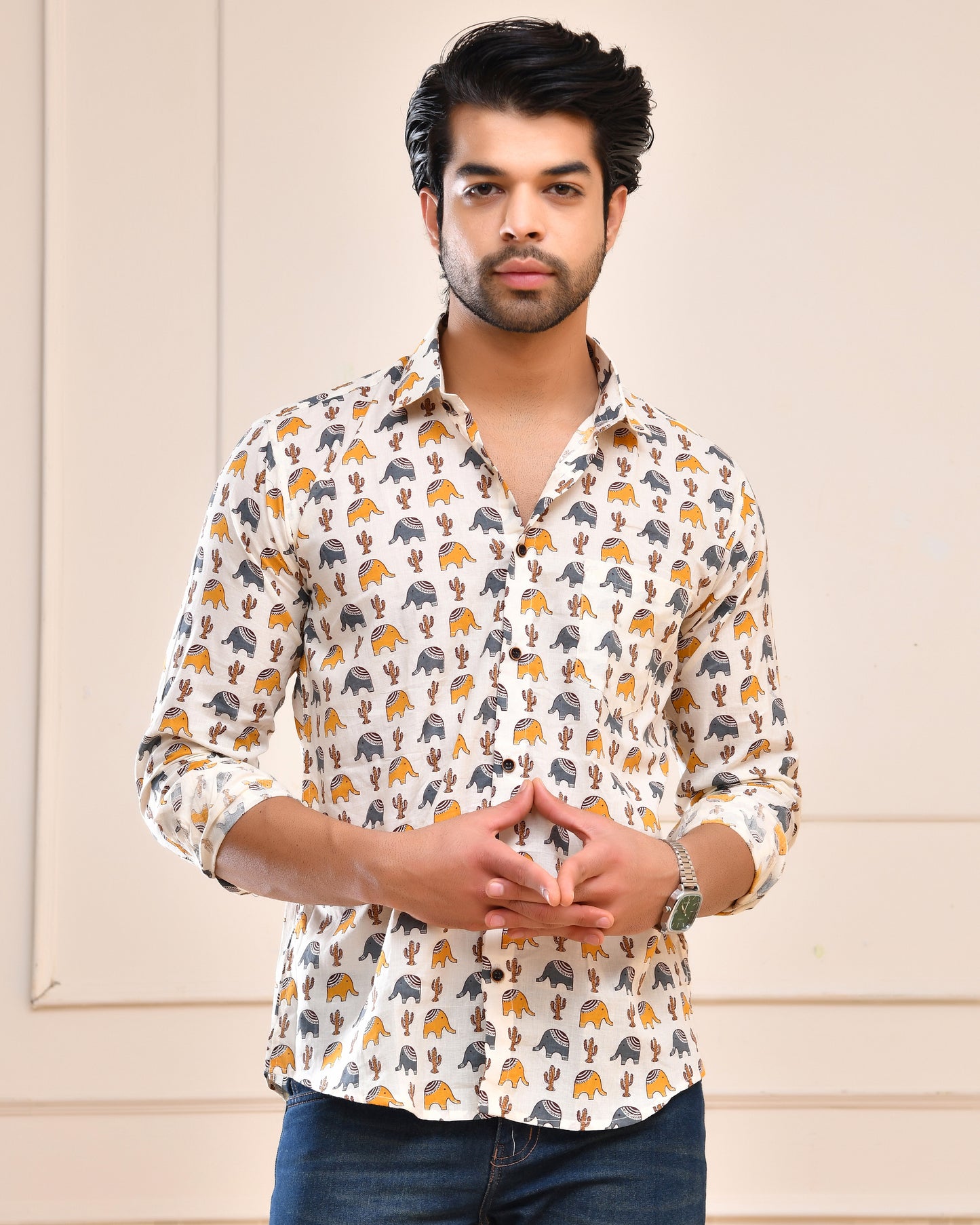 Royal Elephant Heritage Full Sleeve Shirt