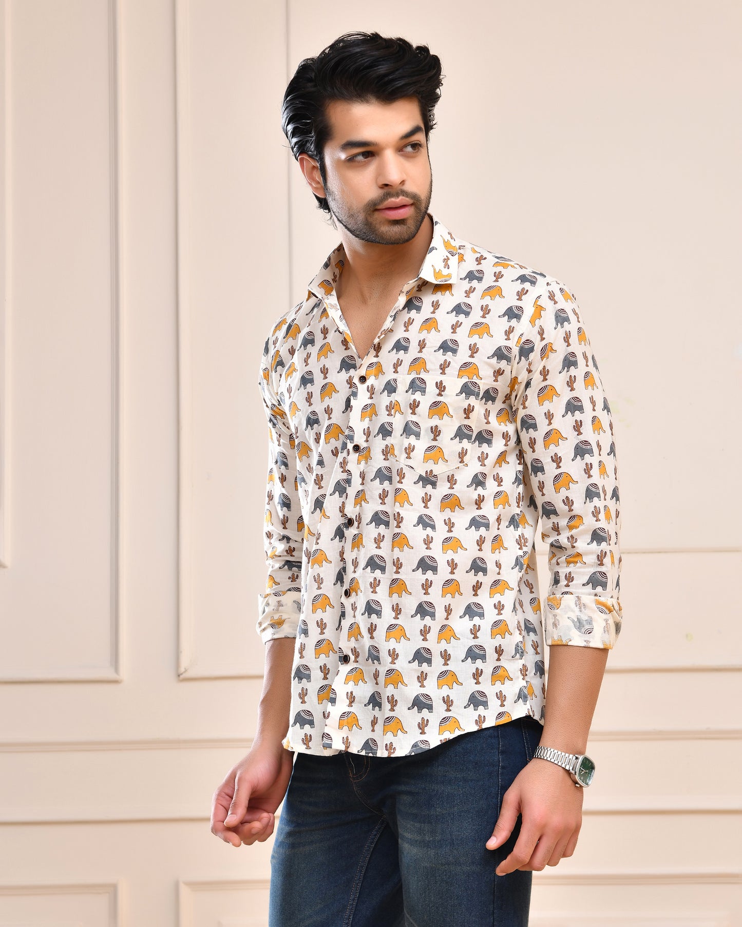 Royal Elephant Heritage Full Sleeve Shirt
