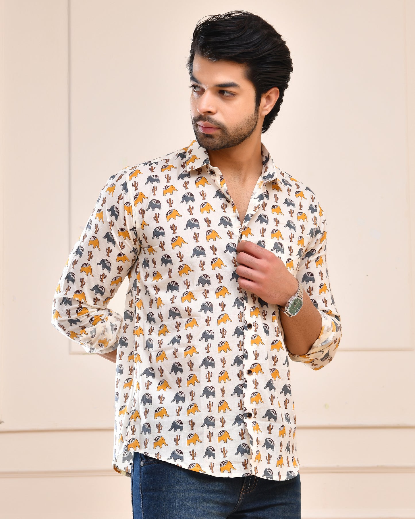 Royal Elephant Heritage Full Sleeve Shirt