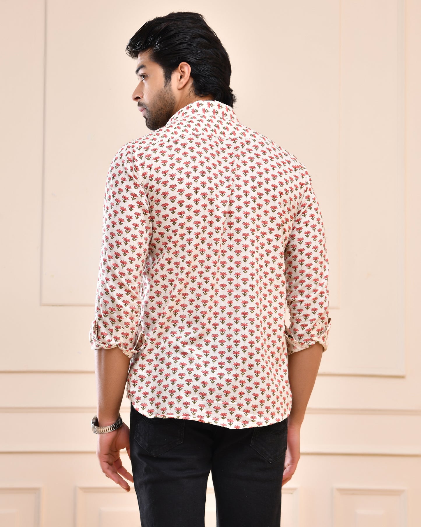 Pastel Flora Shirt Garden Aura Full Sleeve Shirt