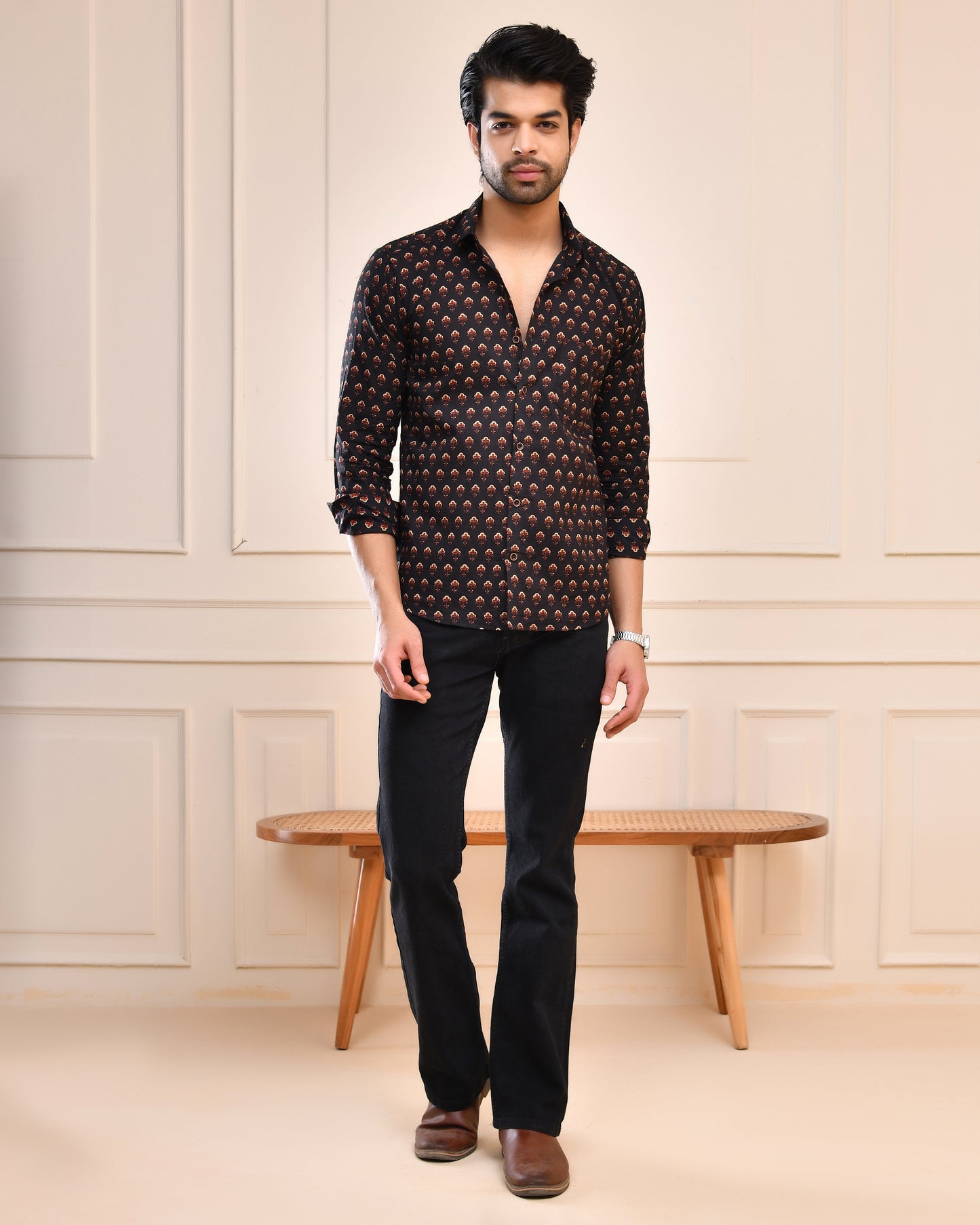 Black Royal Full Sleeve Shirt