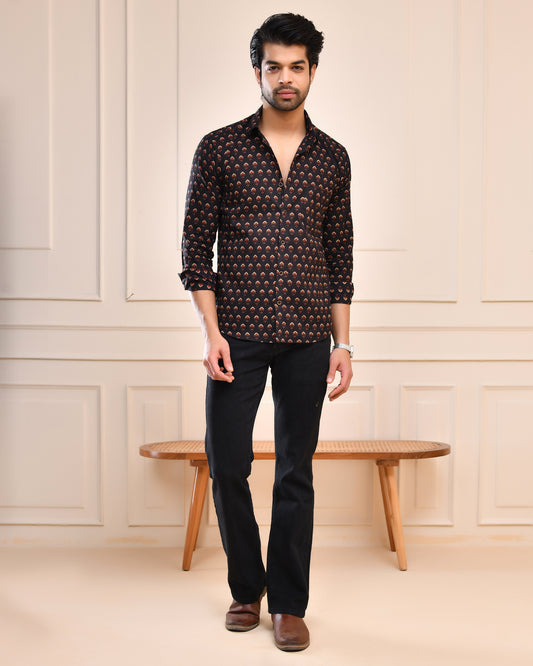 Black Royal Full Sleeve Shirt