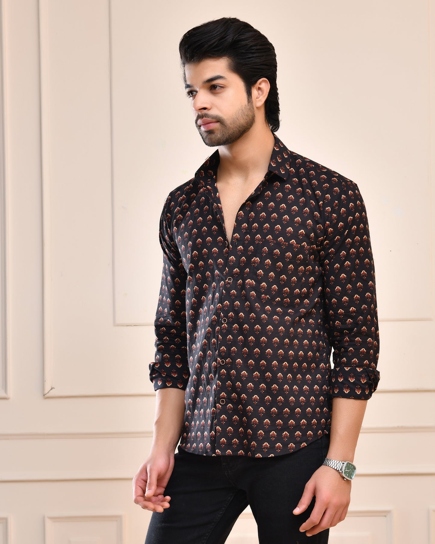 Black Royal Full Sleeve Shirt