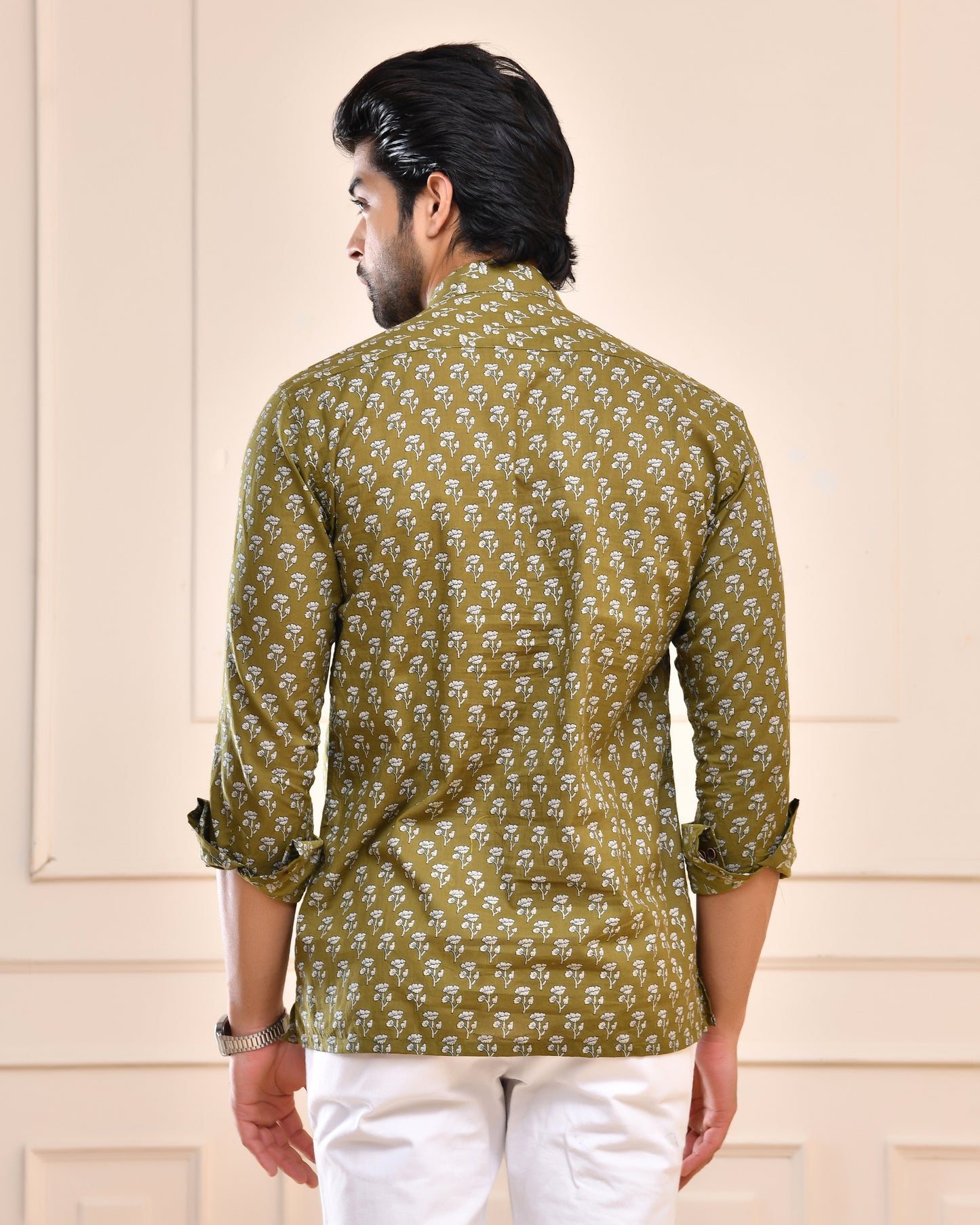 Mehendi Charm Short Kurta