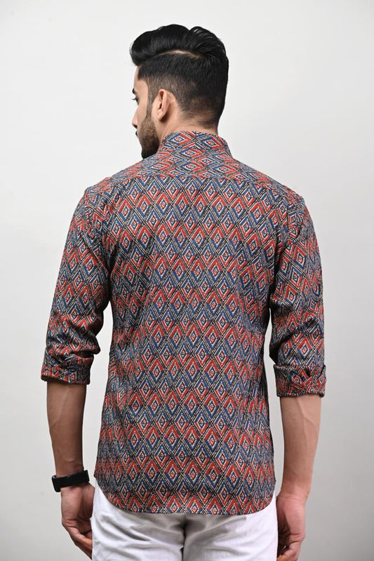 Geo Full Sleeve Shirt