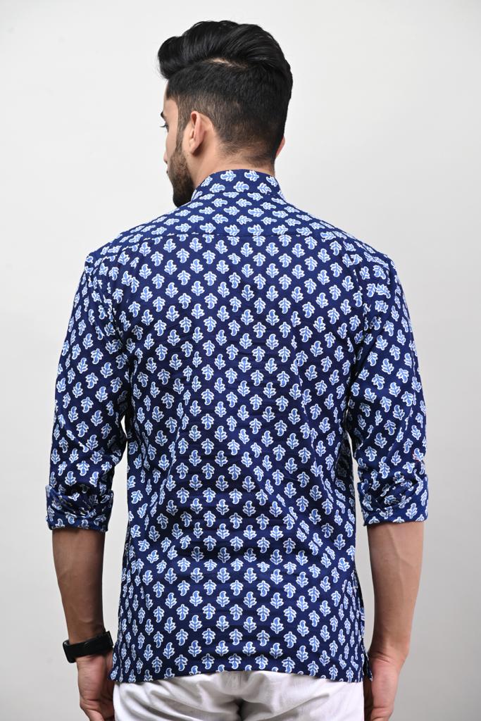 Indigo Men’s Kurta Shirt