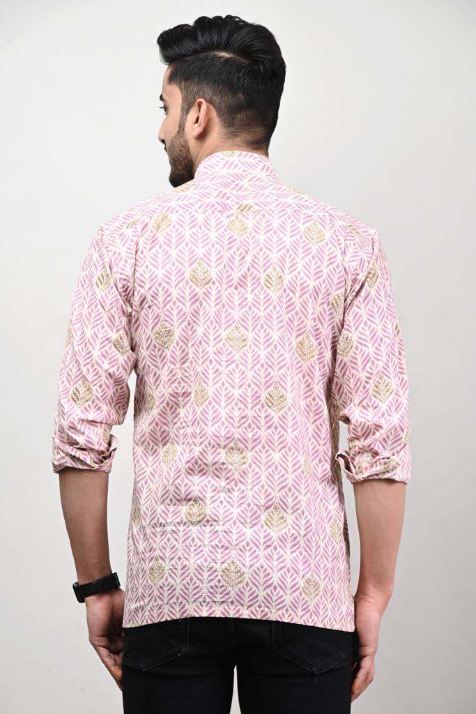 Leafy Men’s Kurta Shirt